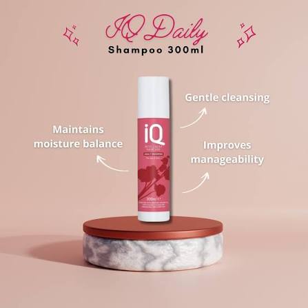 IQ INTELLIGENT HAIRCARE Daily Shampoo 300ml ,1000ml
